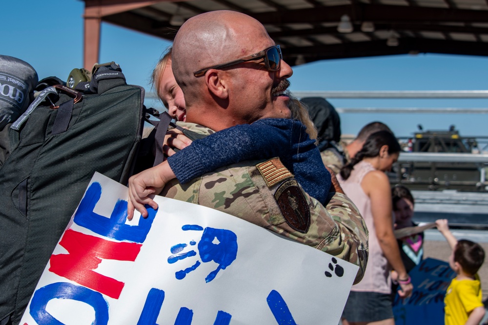 355th Wing and 563rd Rescue Group redeployment