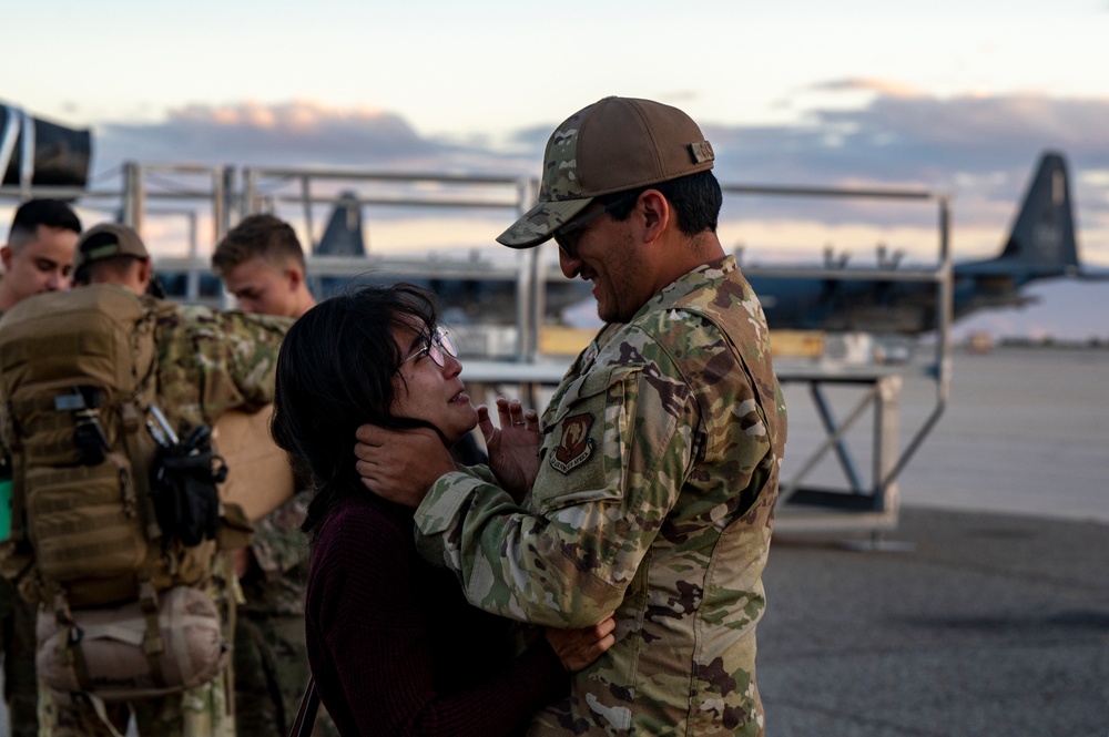 355th Wing and 563rd Rescue Group redeployment