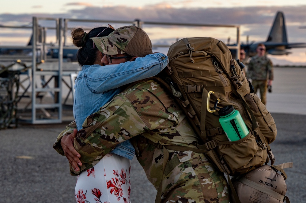 355th Wing and 563rd Rescue Group redeployment