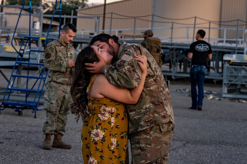 355th Wing and 563rd Rescue Group redeployment