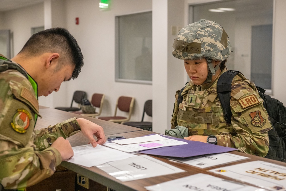 374 LRS conduct deployment line during SRI