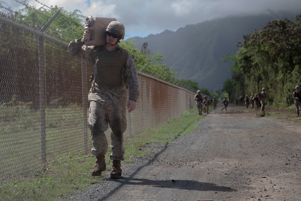 MCAS Conducts Land Navigation Training