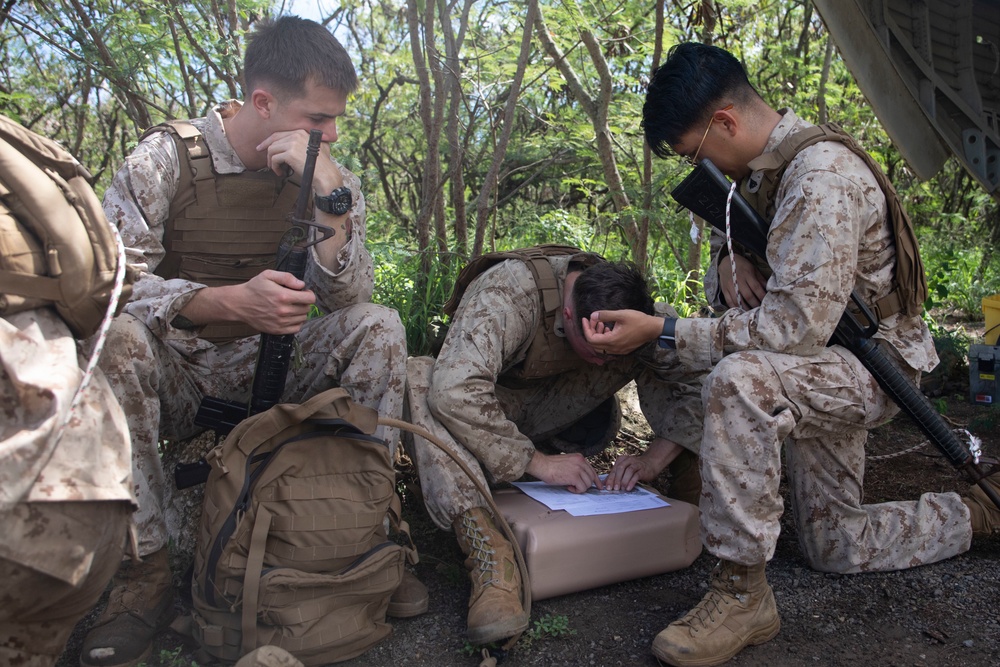 MCAS Conducts Land Navigation Training