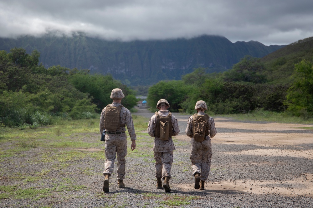 MCAS Conducts Land Navigation Training