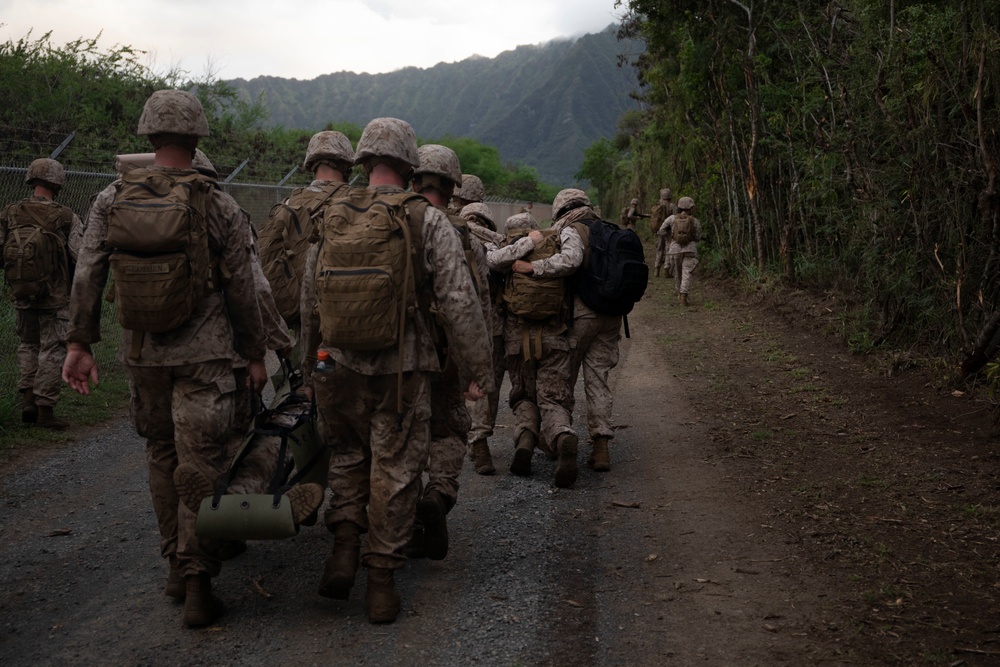 MCAS Conducts Land Navigation Training