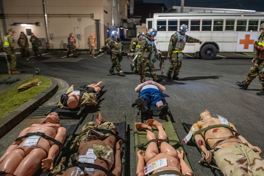 374th Medical Group conducts triage during SRI