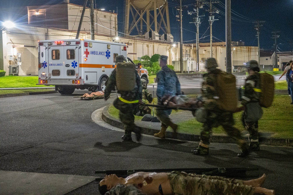 374th Medical Group conducts triage during SRI