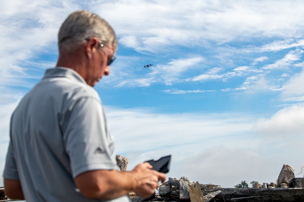 Drone digitally maps Pier Bravo