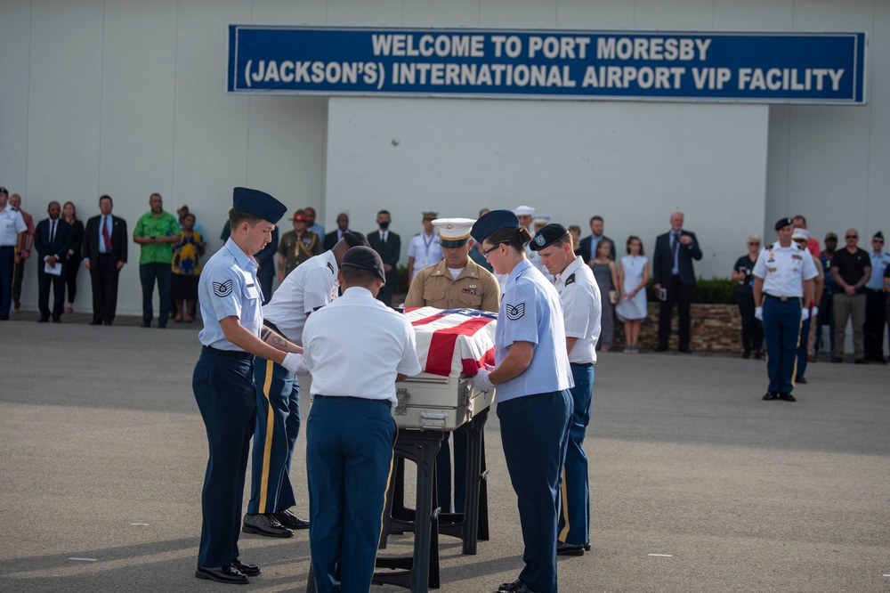 22-6PG Repatriation Ceremony