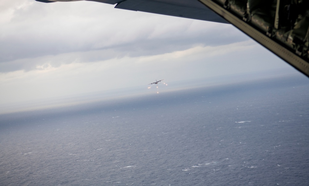 Yokota Air Base executes show of force formation flight during the Samurai Readiness Inspection