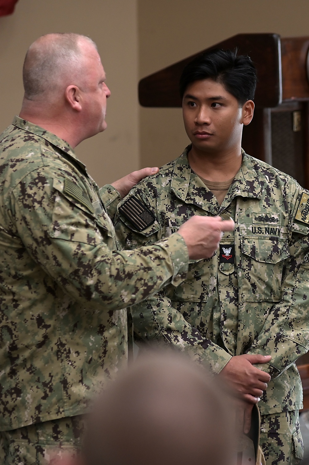 Master Chief Petty Officer of the Navy James Honea Visits Naval Station Mayport