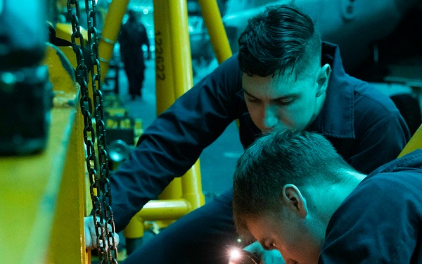 USS Tripoli Night Shfit