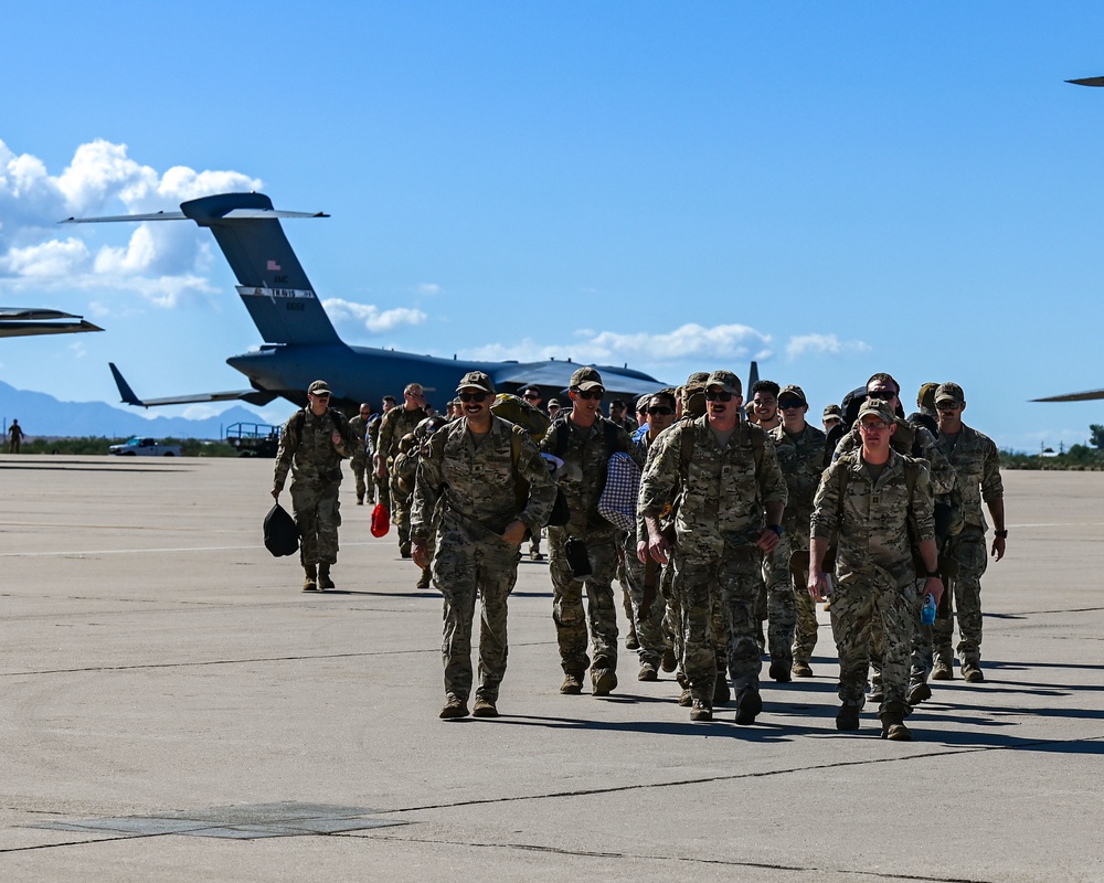 355th Wing and 563rd Rescue Group redeployment