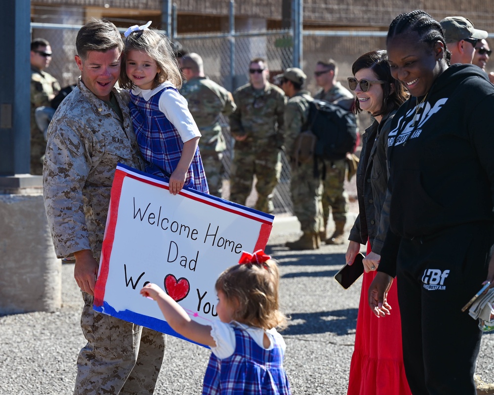 355th Wing and 563rd Rescue Group redeployment