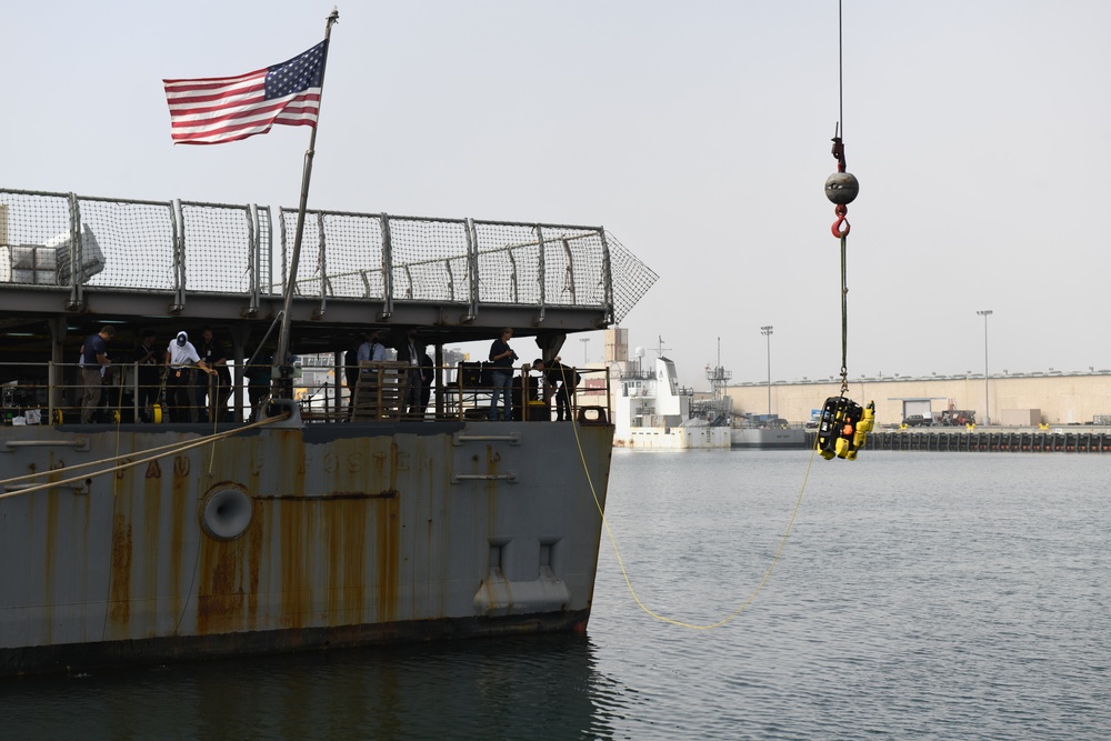 Propeller Fouling Repair Demonstration