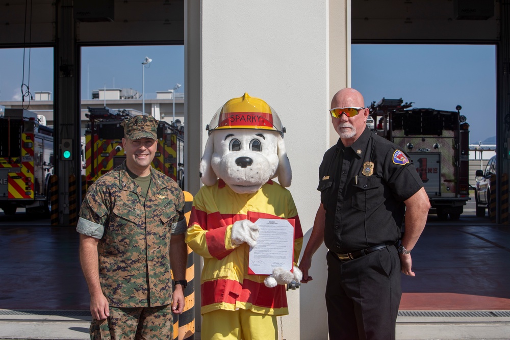 Marine Corps Air Station Iwakuni Fire Station holds Fire Prevention Week