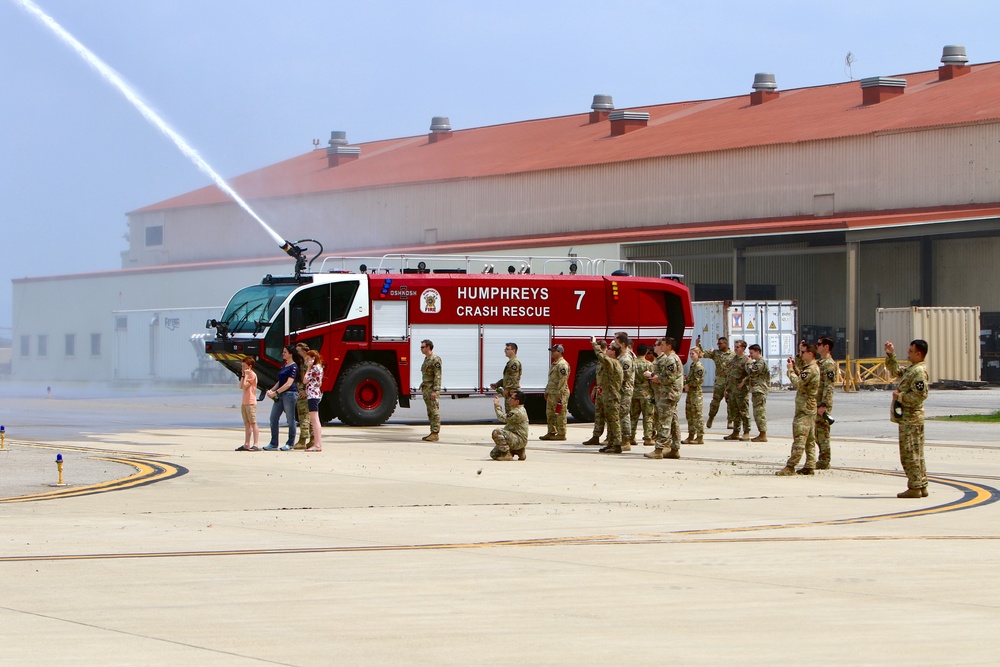 Why Some Flights Get a Water Canon Salute