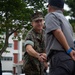 U.S. Marines and Local Residents Participate in a Tsunami Evacuation Drill During Exercise Constant Vigilance 2022