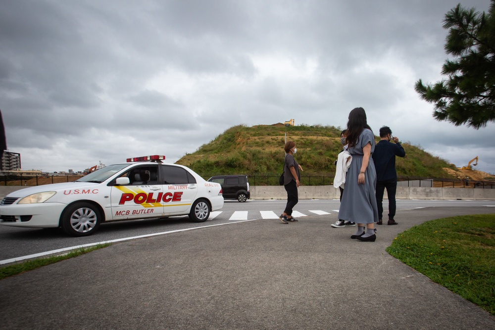 U.S. Marines and Local Residents Participate in a Tsunami Evacuation Drill During Exercise Constant Vigilance 2022