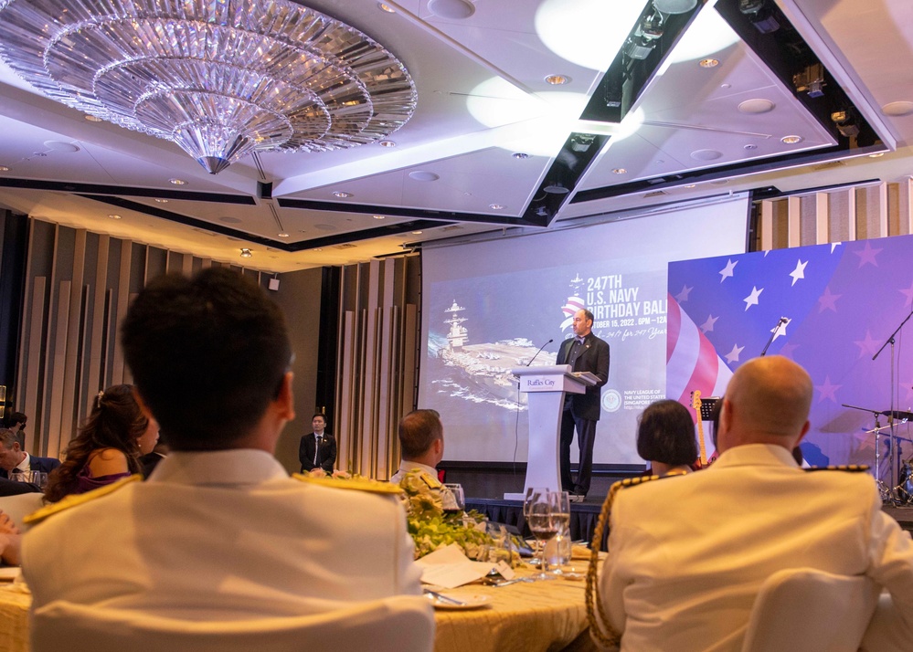 U.S. Navy Ball 2022 in Singapore