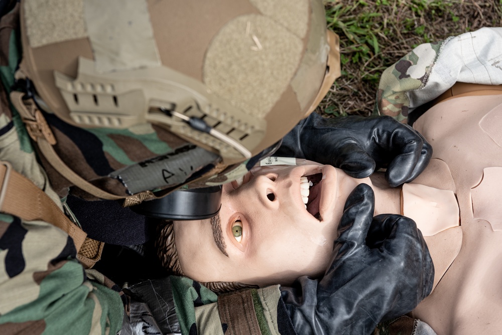 Yokota Airmen simulate mass casualty response