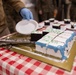 Combat Logistics Regiment 37 Marines and Sailors celebrate Navy Birthday aboard USNS Sacagawea