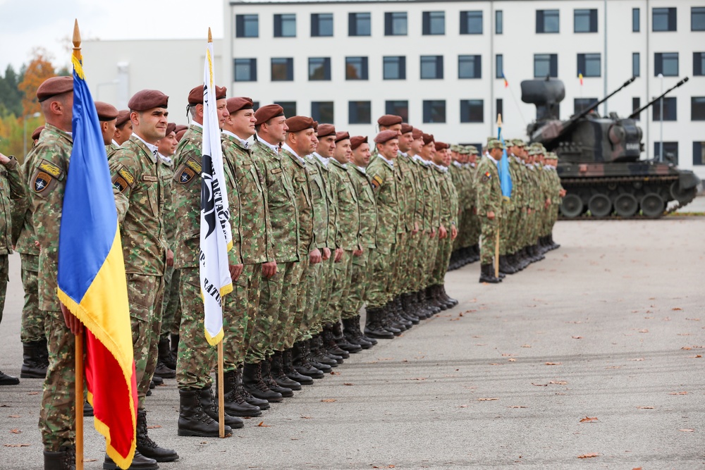 Romanian Sky Guardians relieve the Transylvanian Gepards in Battlegroup Poland