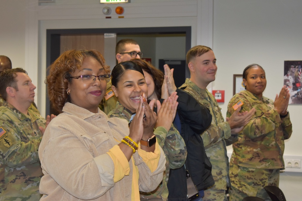 Public Health Command Europe held its first graduation ceremony Oct. 18, 2022, in Landstuhl, Germany.