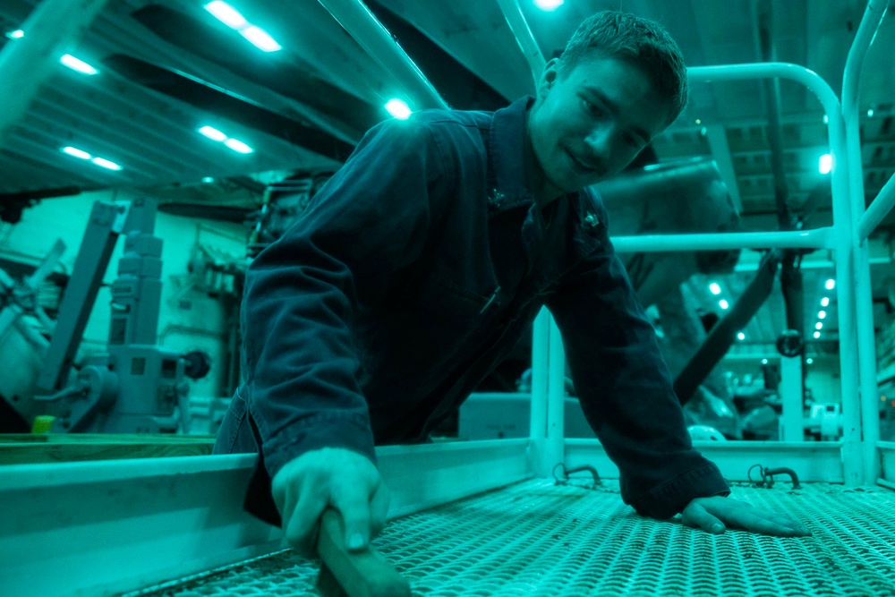 USS Tripoli Night Crew