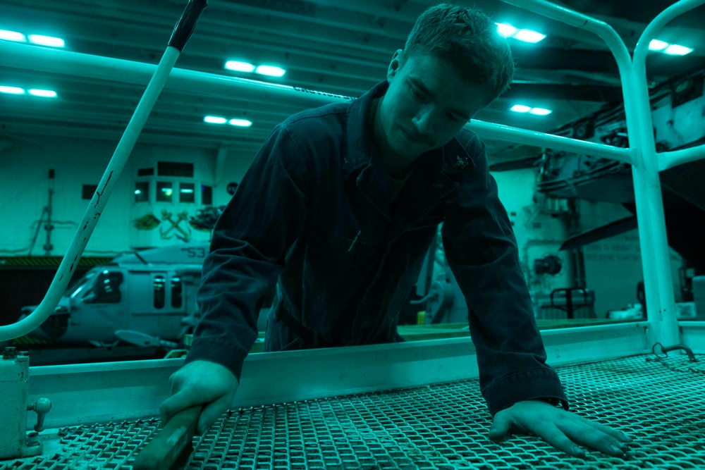 USS Tripoli Night Crew