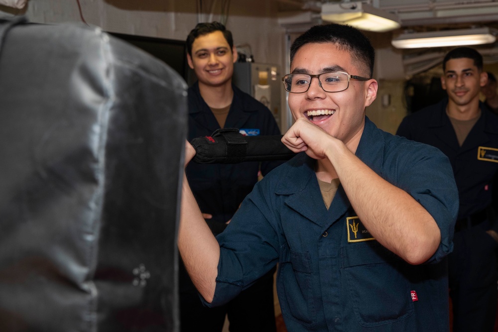 USS Tripoli Sercurity Reaction Class