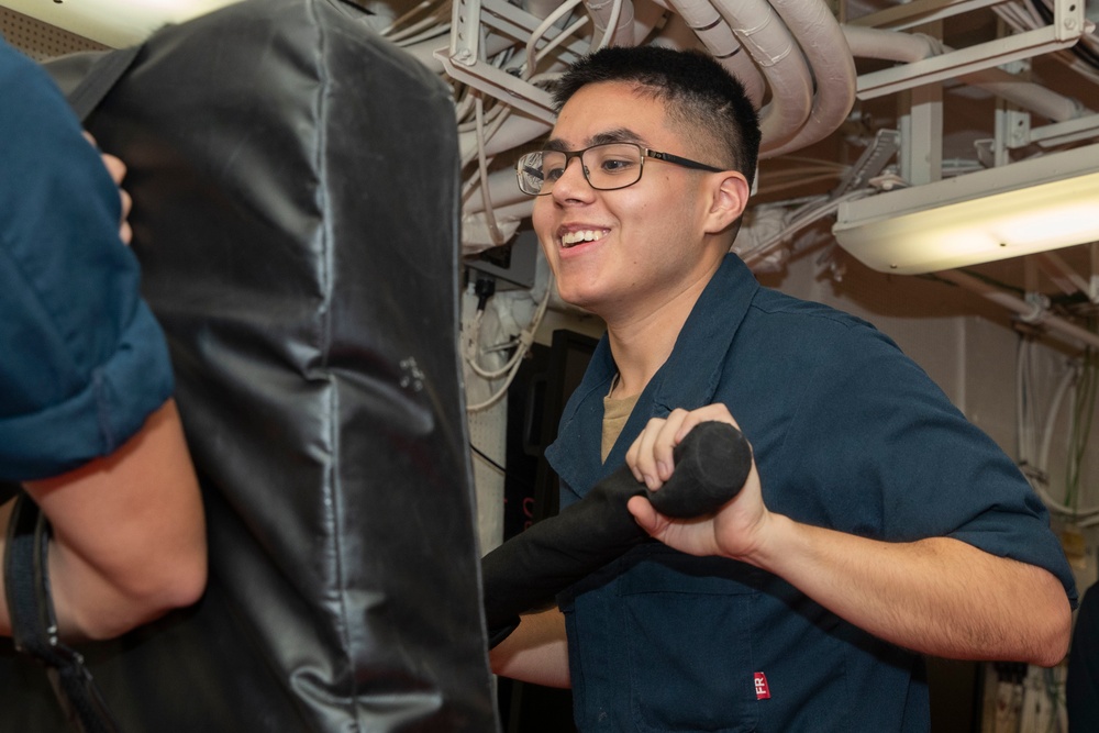 USS Tripoli Sercurity Reaction Class