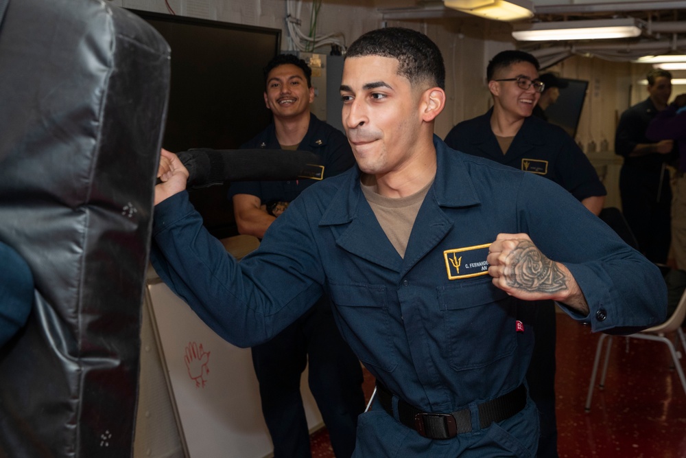 USS Tripoli Sercurity Reaction Class