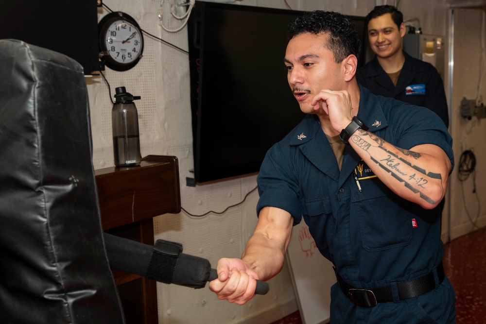 USS Tripoli Sercurity Reaction Class