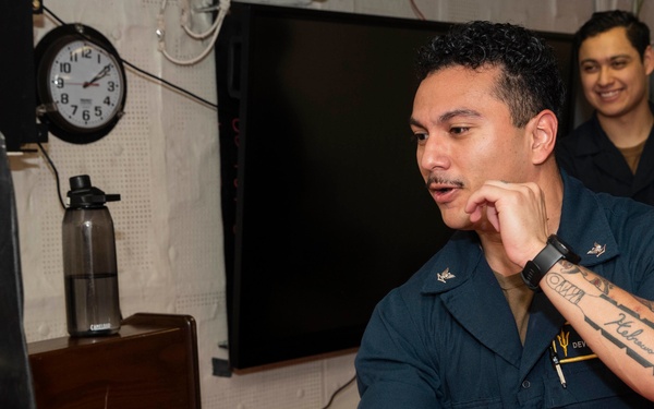 USS Tripoli Sercurity Reaction Class