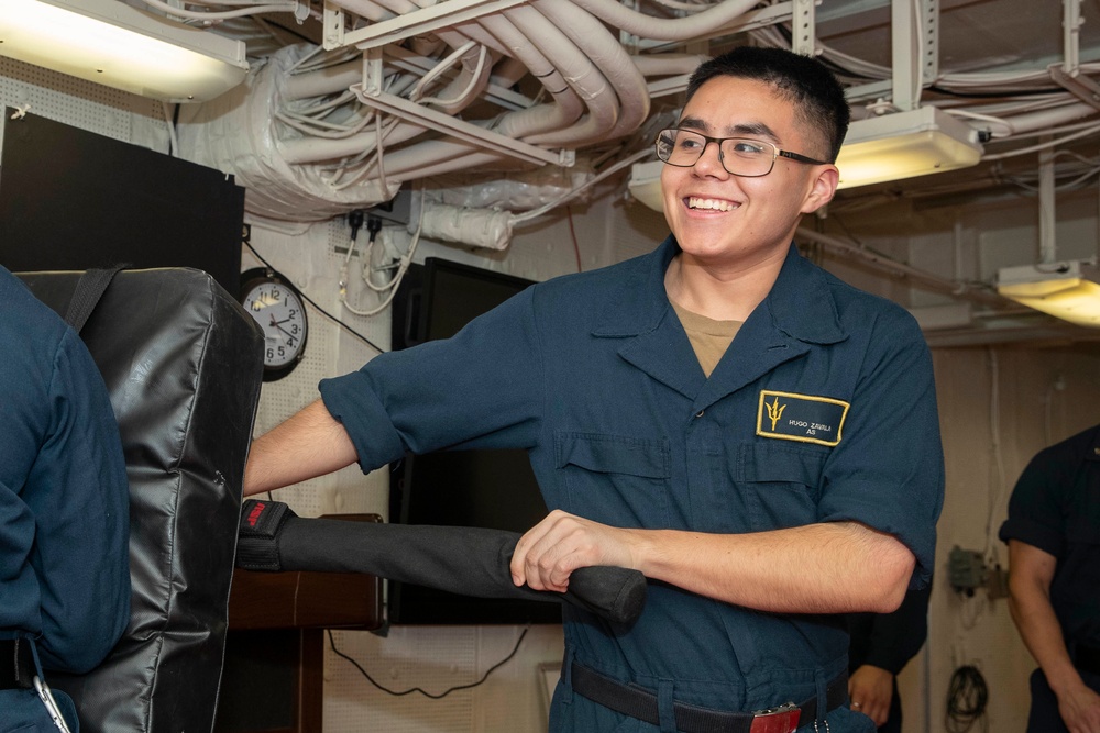 USS Tripoli Sercurity Reaction Class