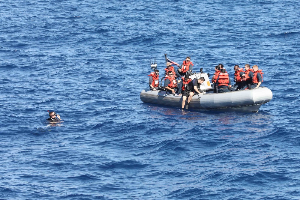 USS McFaul Conducts Small Boat Operations