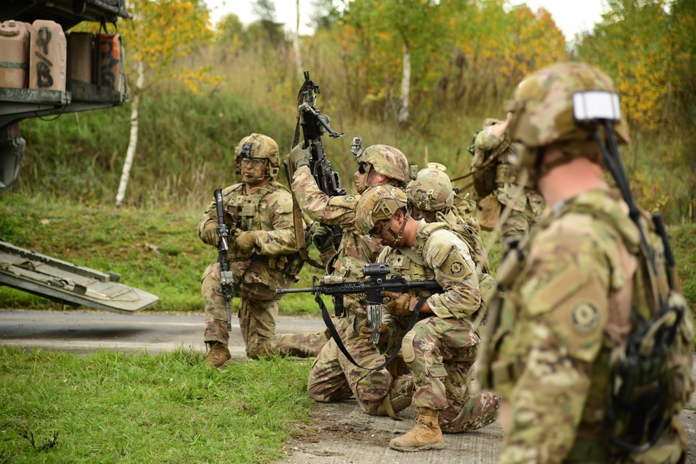 Support By Fire With 2nd Cavalry Regiment's Bull Troop