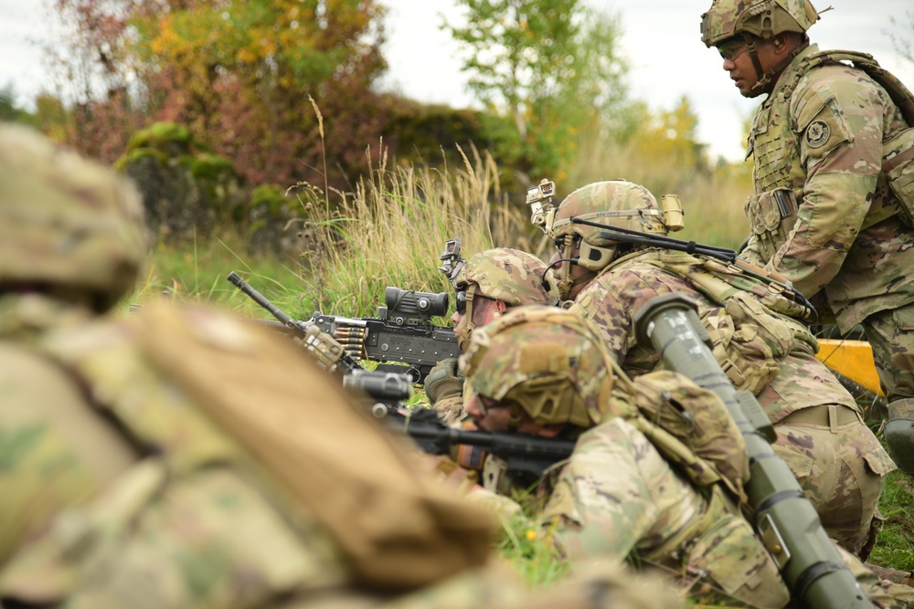 Support By Fire With 2nd Cavalry Regiment's Bull Troop