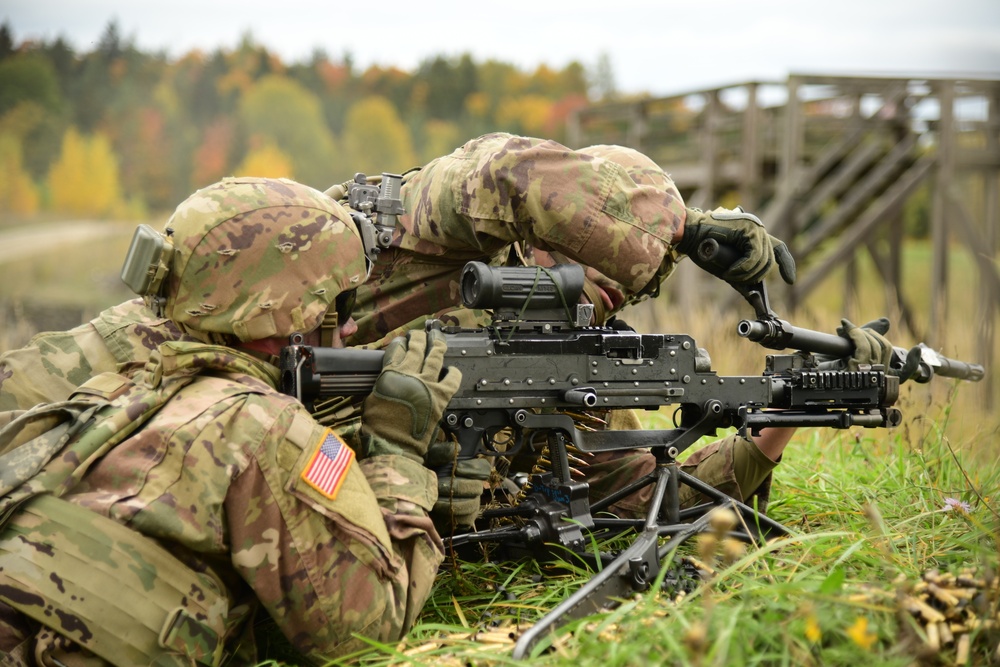 Support By Fire With 2nd Cavalry Regiment's Bull Troop