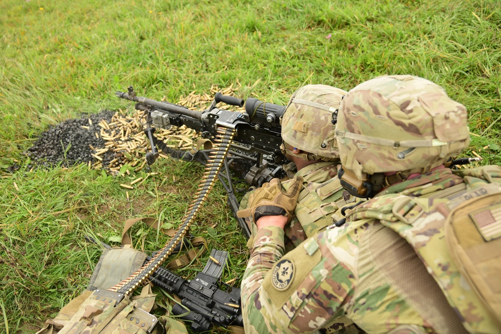 Support By Fire With 2nd Cavalry Regiment's Bull Troop