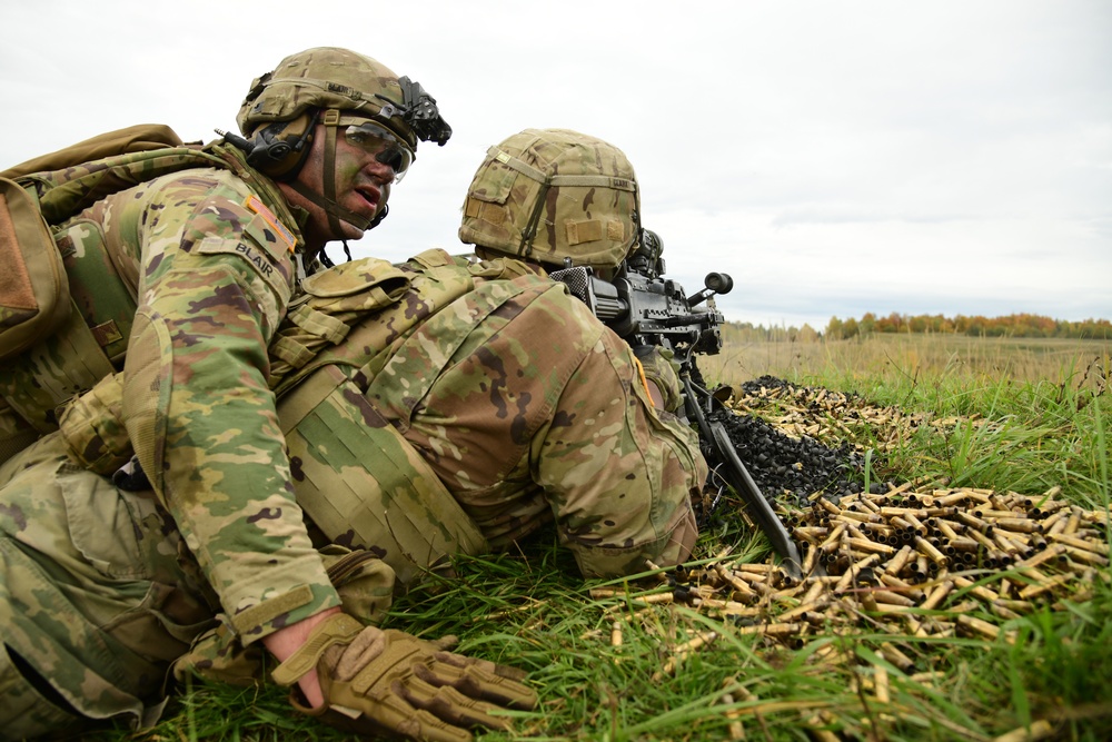 Support By Fire With 2nd Cavalry Regiment's Bull Troop