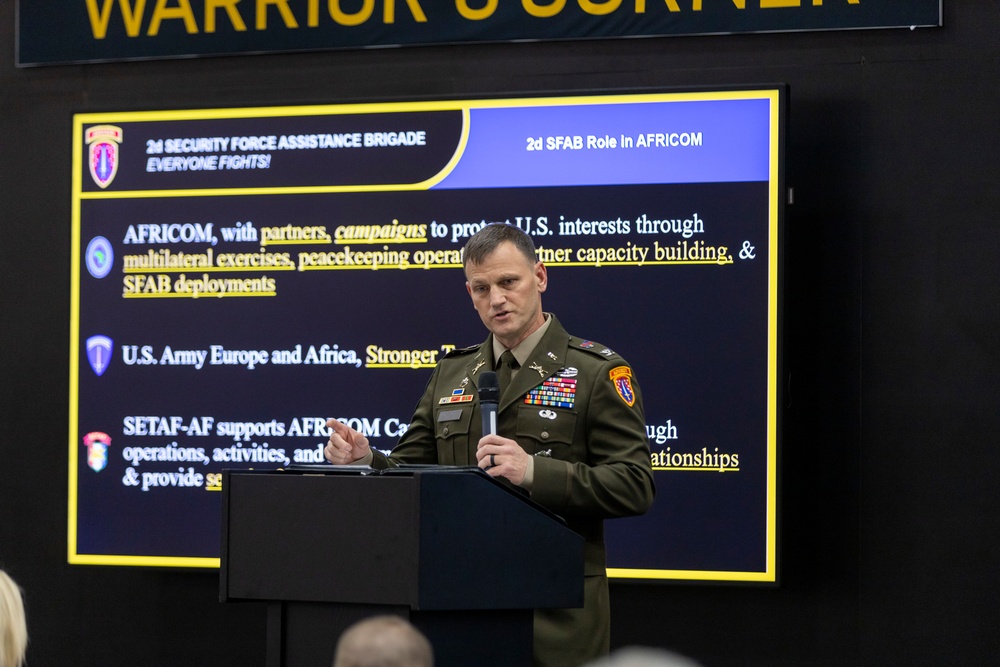 USAREUR-AF leaders brief capabilities at AUSA events