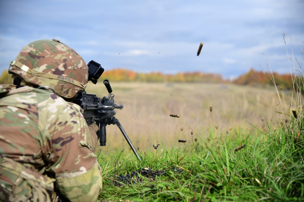 Support By Fire With 2nd Cavalry Regiment's Bull Troop