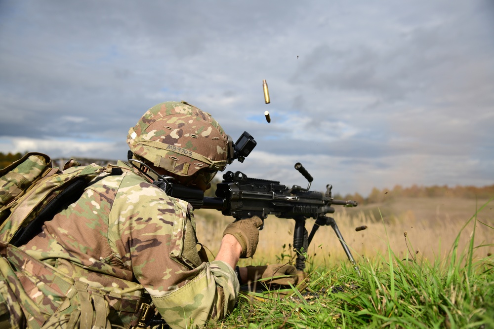 Support By Fire With 2nd Cavalry Regiment's Bull Troop