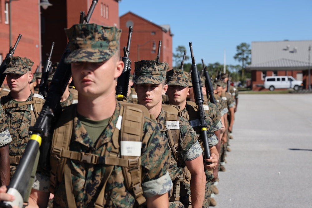 Mike Company Close Order Drill