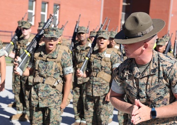 Mike Company Close Order Drill