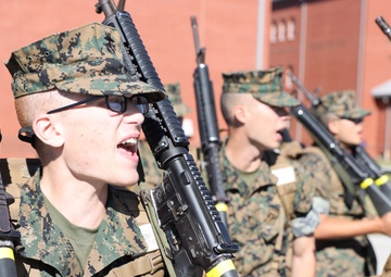 Mike Company Close Order Drill