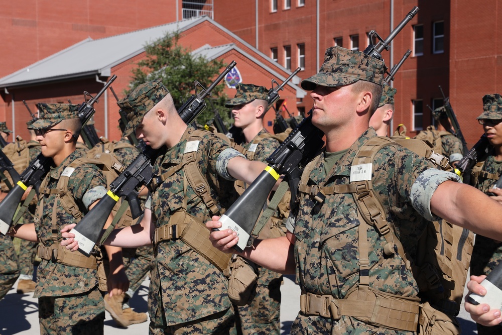 Mike Company Close Order Drill