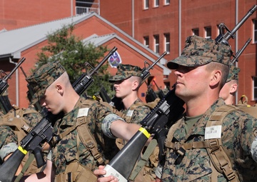 Mike Company Close Order Drill